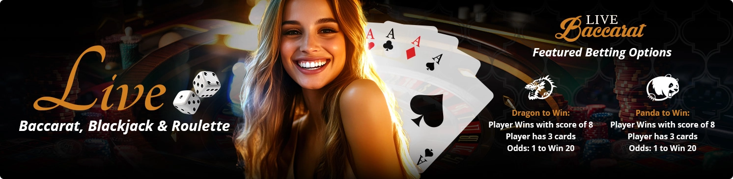 Live Casino Header